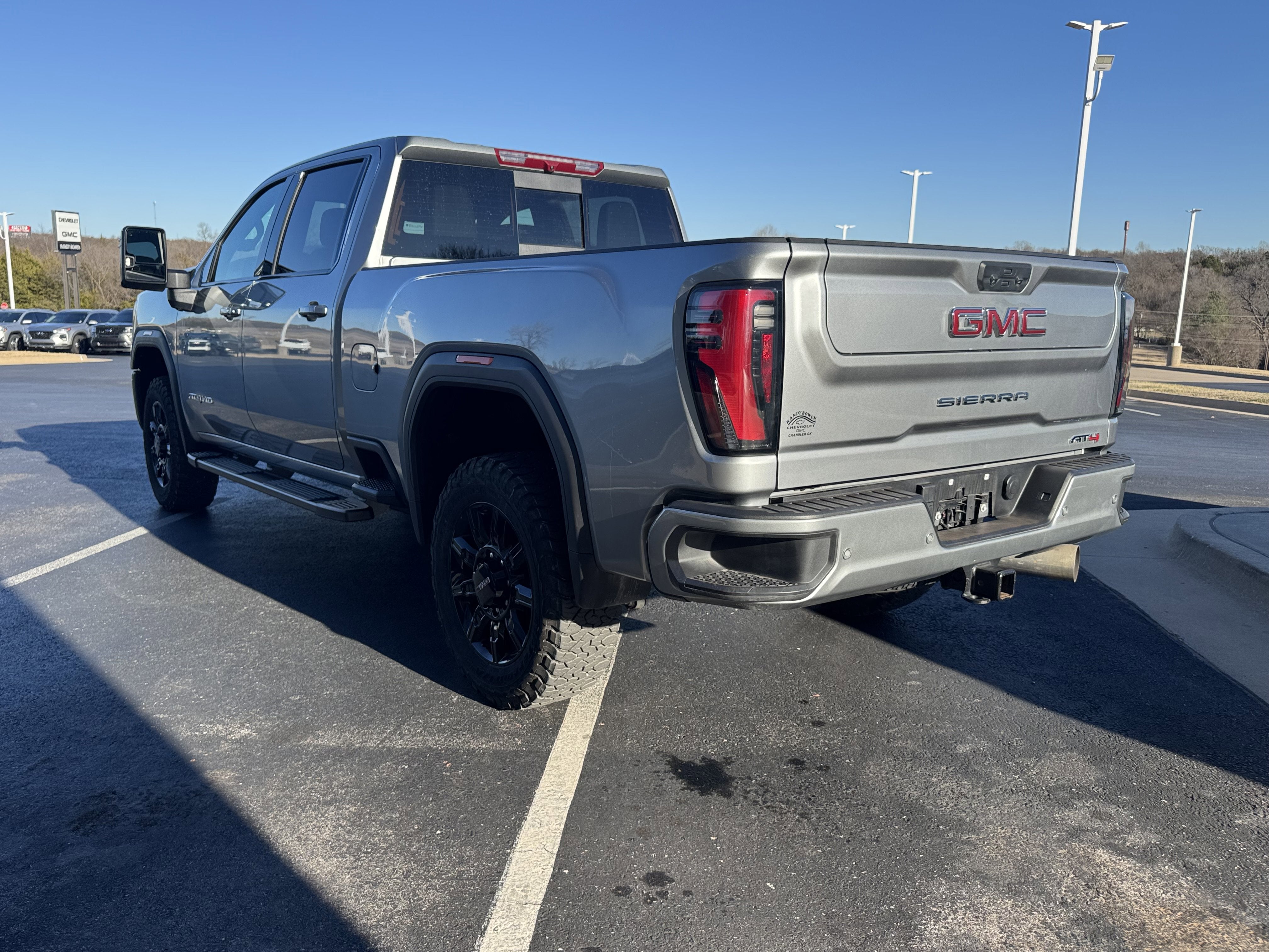 2025 GMC Sierra 2500 HD — rear three-quarter view